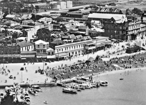 Aerial view of Picton